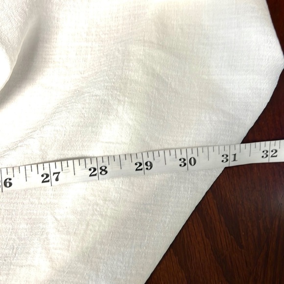 🎉HP🎉ASOS,Stunning Blouse, Lightest Creme,Dolman Sleeves,Front & Back,Size 18 - Picture 6 of 8